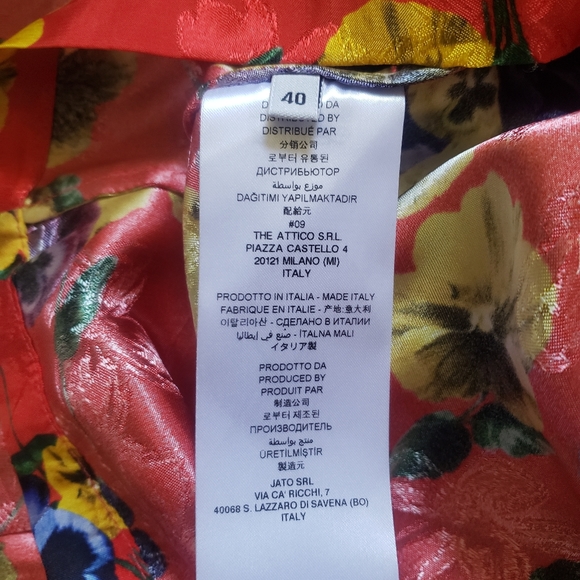 The Attico Ruffled Floral Pansy Dress, gorgeous! - Picture 13 of 14